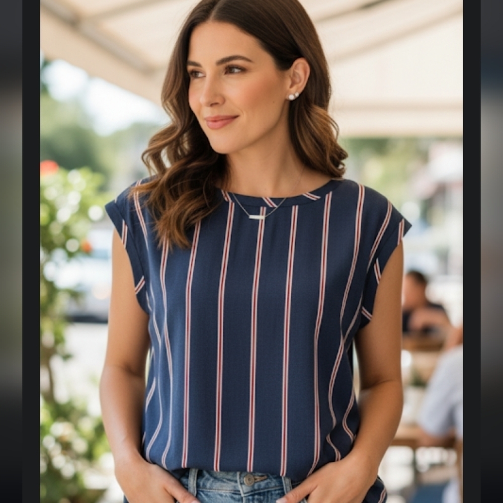NWT Abercrombie And Fitch Striped Top